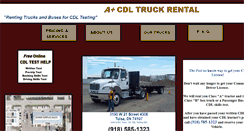Desktop Screenshot of cdlrental.com